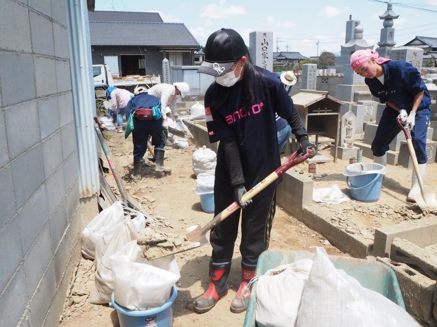 豪雨災害の倉敷市真備町へ ボランティアルポ 下 丹波新聞