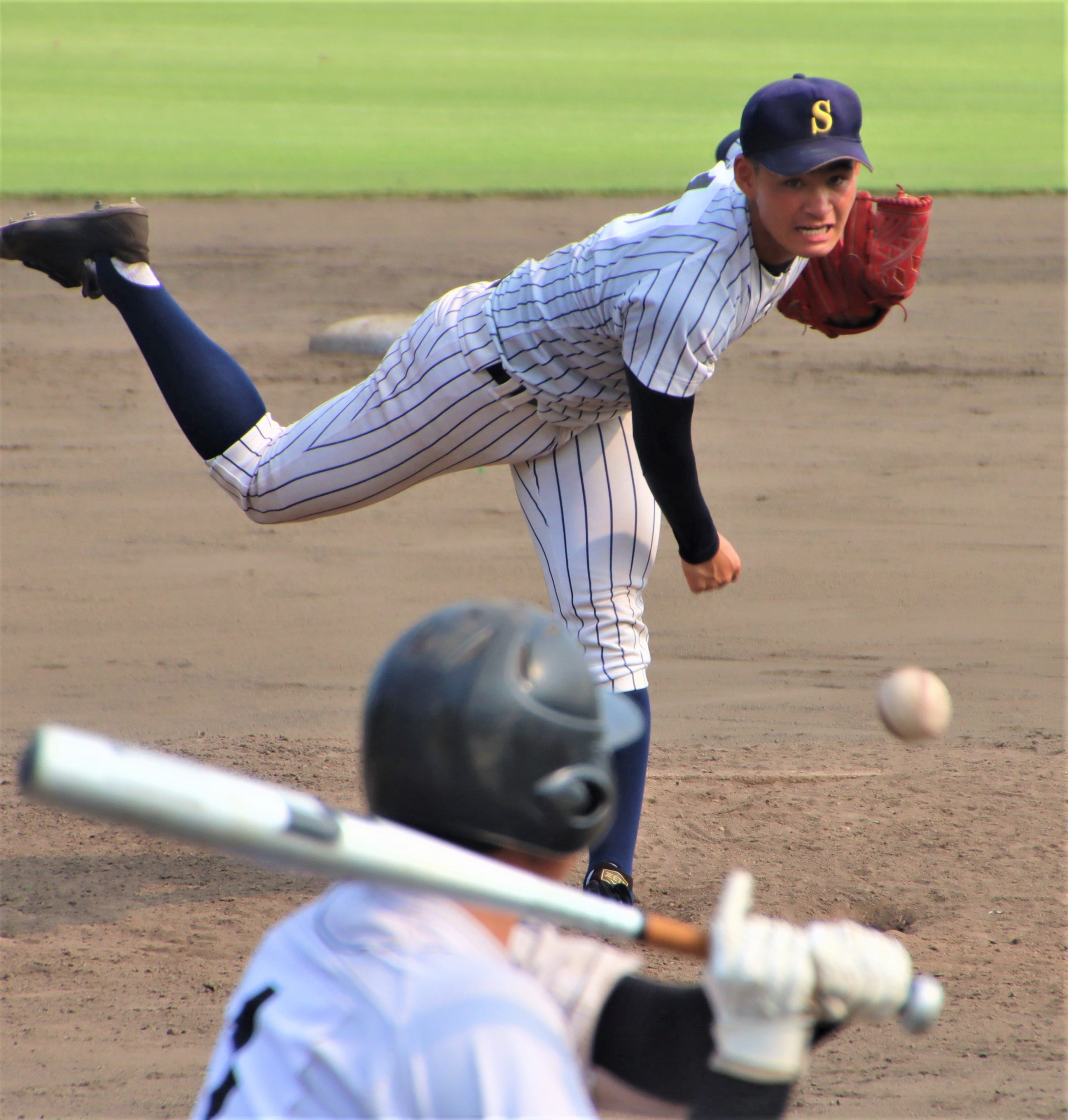 打たれない投手に プロ注目右腕 中森俊介君 明石商業 高校野球生活 大きく成長できた 丹波新聞