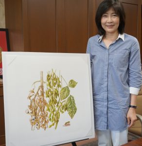 人気商品は ボタニカルアート 植物画 枇杷 原画 一点物 中山明子