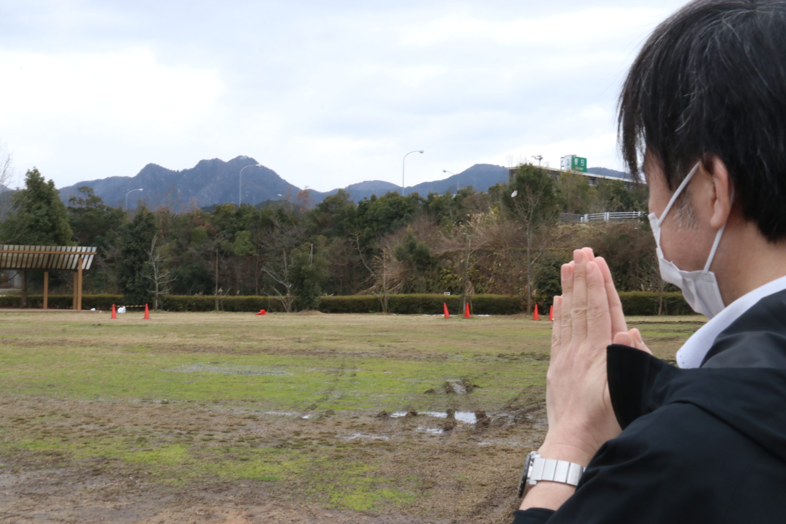 あなたには見える 山の稜線が 仏様 のよう 一部市民の間で話題に 丹波新聞