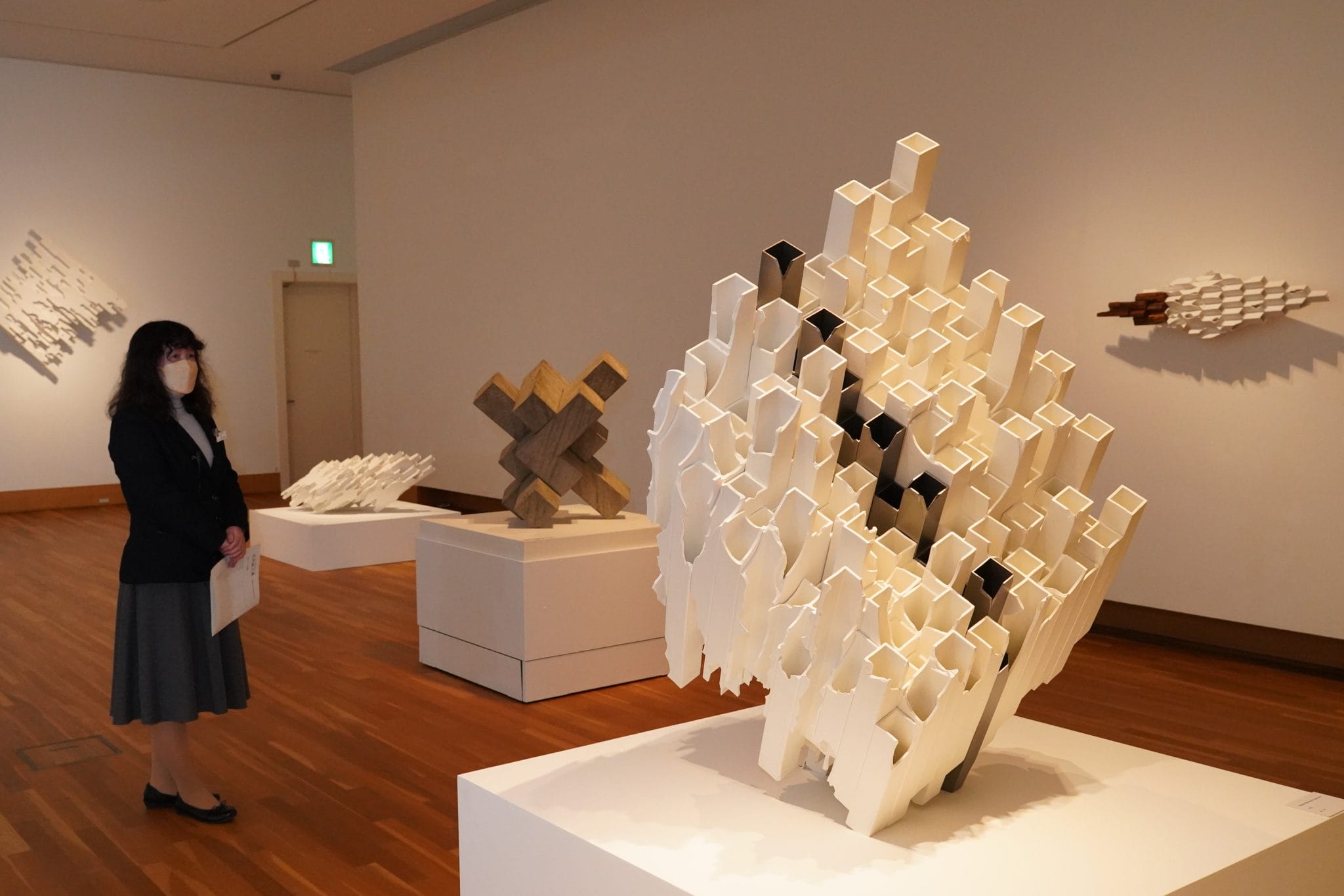 難あり 竹内紘三 白磁 八寸平鉢 作家 和食器 難あり 竹内紘三 白磁