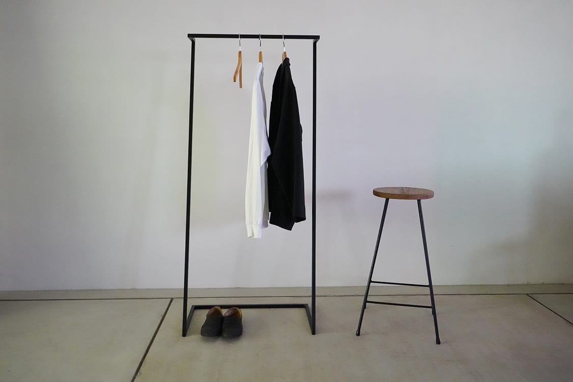 Cut and weld Wstandard ダブルスタンダード ハンガーラック Cut and weld Wstandard ダブルスタンダード ハンガーラック